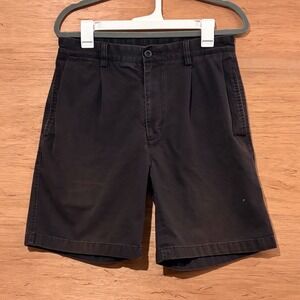 Nautica Rigger Mens Classic Fit Cotton Chino Shorts Navy Blue 30W VDR 731 105